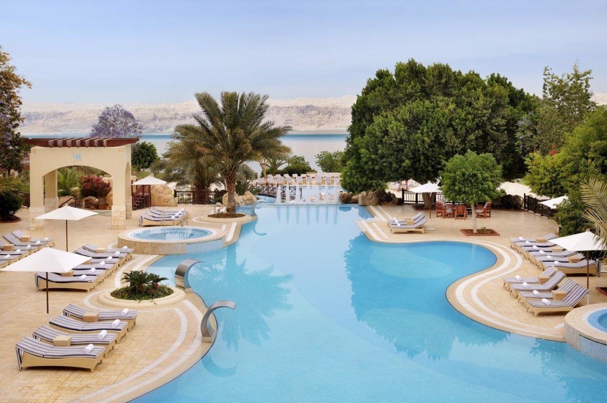 Marriott hotel, on the Dead Sea, with amazing infinity pools