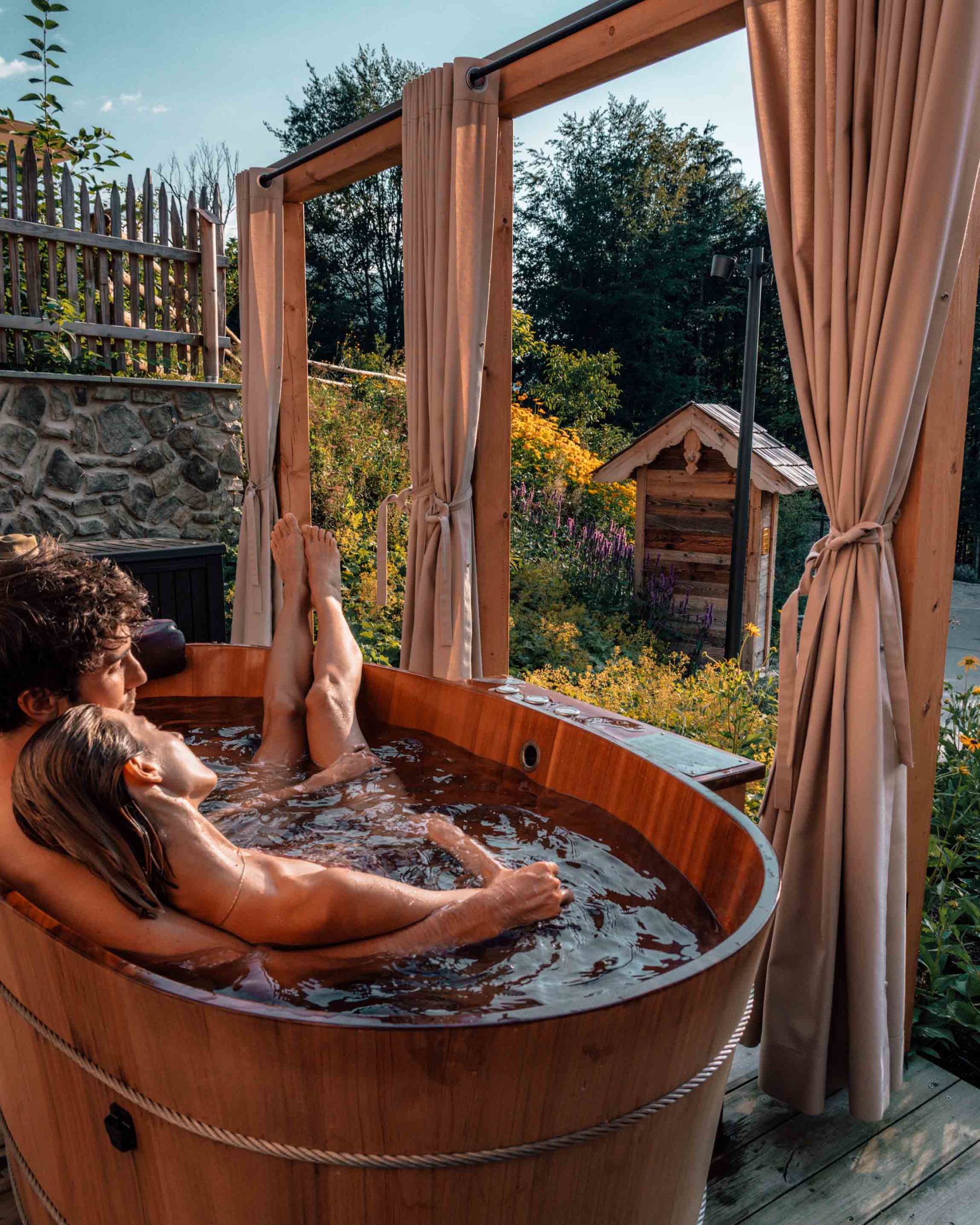 Private hot tubs of Mondi AM Grundlsee