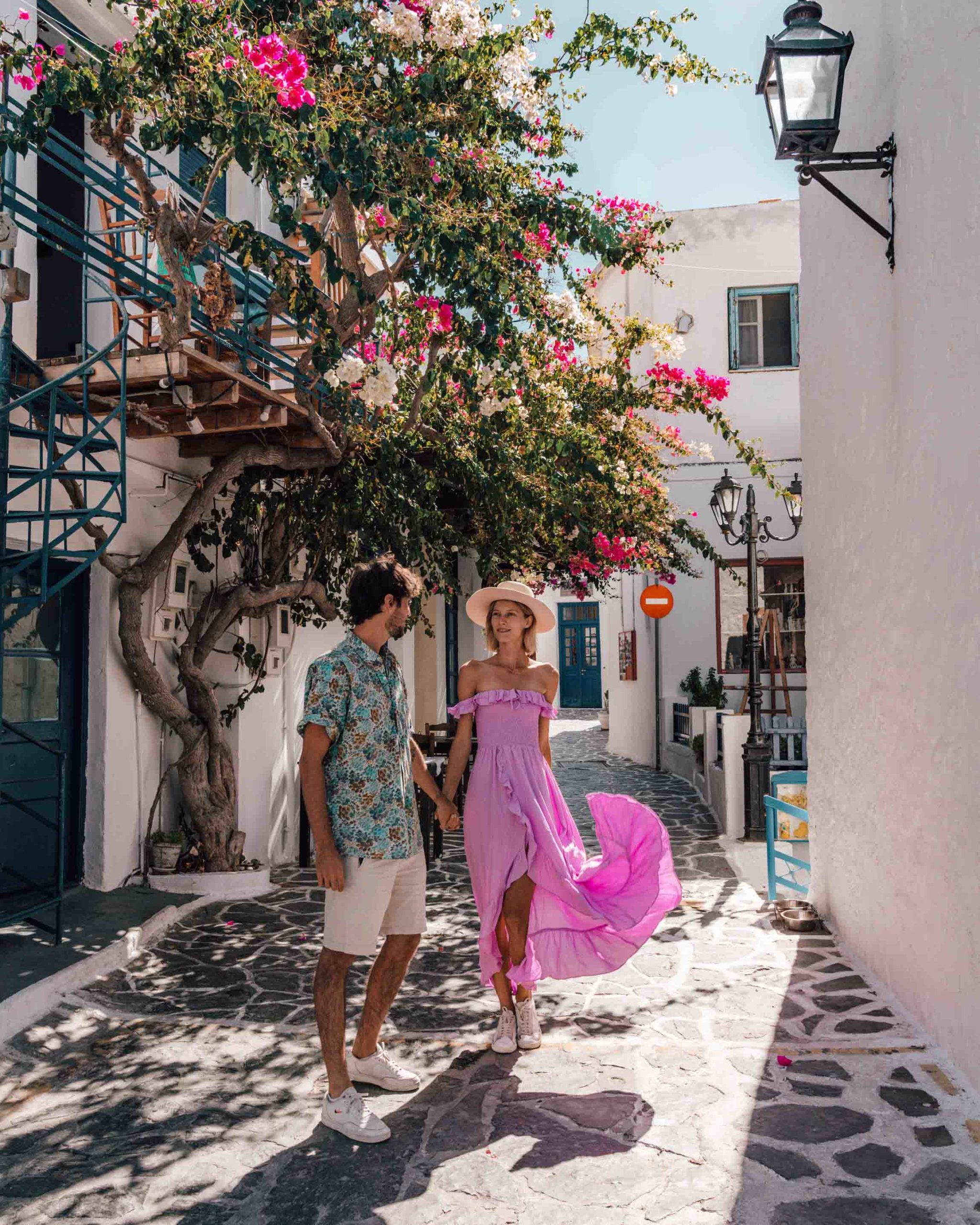 Plaka on Milos Island and its typical greek vibe